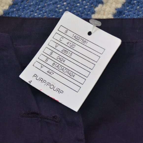 NWT Anthropologie Edme & Esyllte Button Front Striped Skirt 100% Cotton 4 - Picture 4 of 10